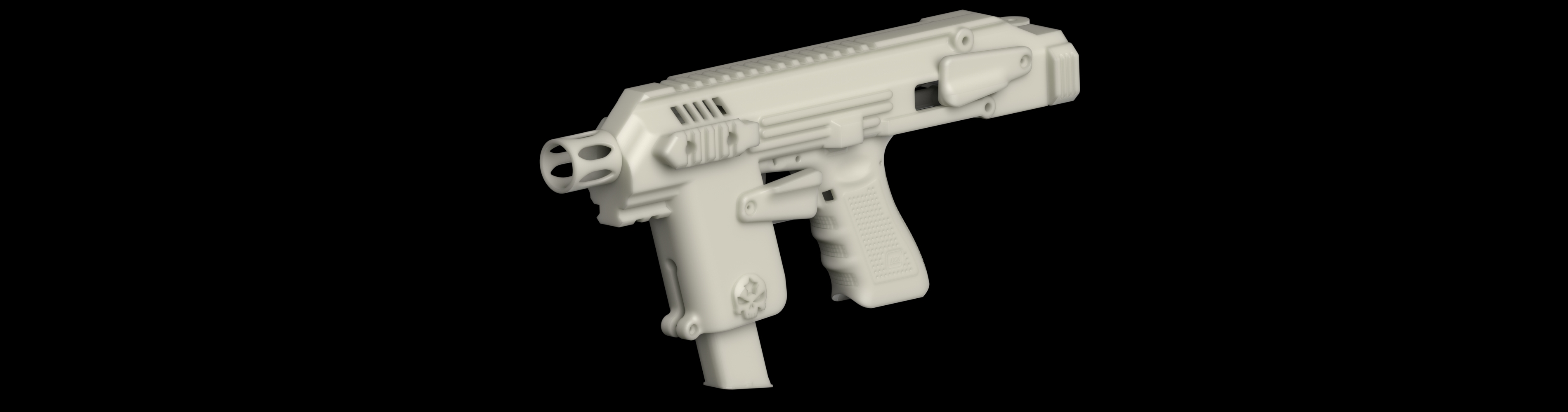 Mini RONI for Glock 17, 18, 19 | DEFCAD
