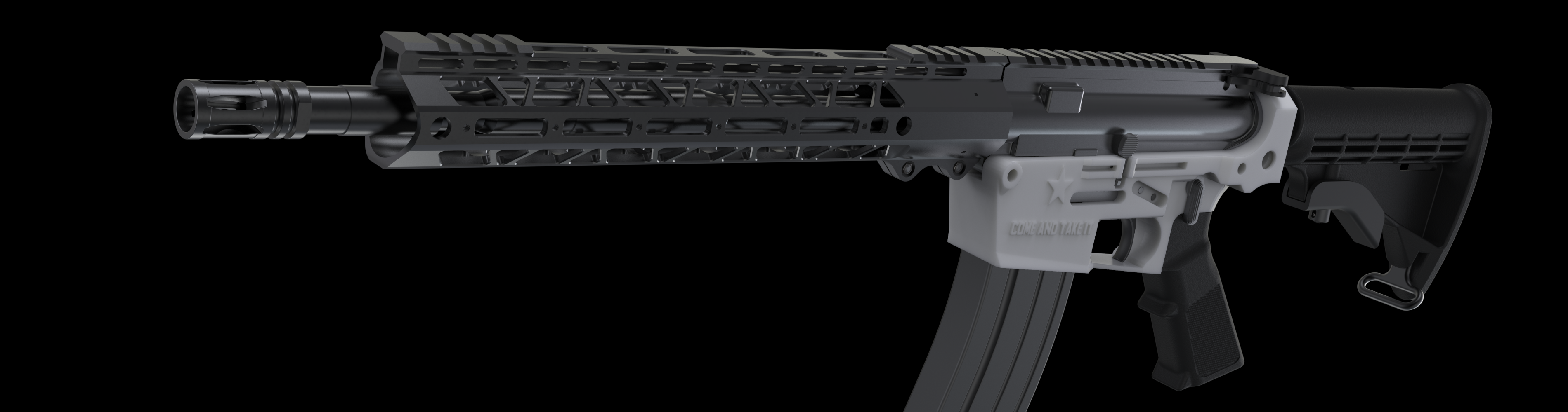 BrickAR Printable AR 15 Lower DEFCAD brickar-printable-ar-15-lower-defcad