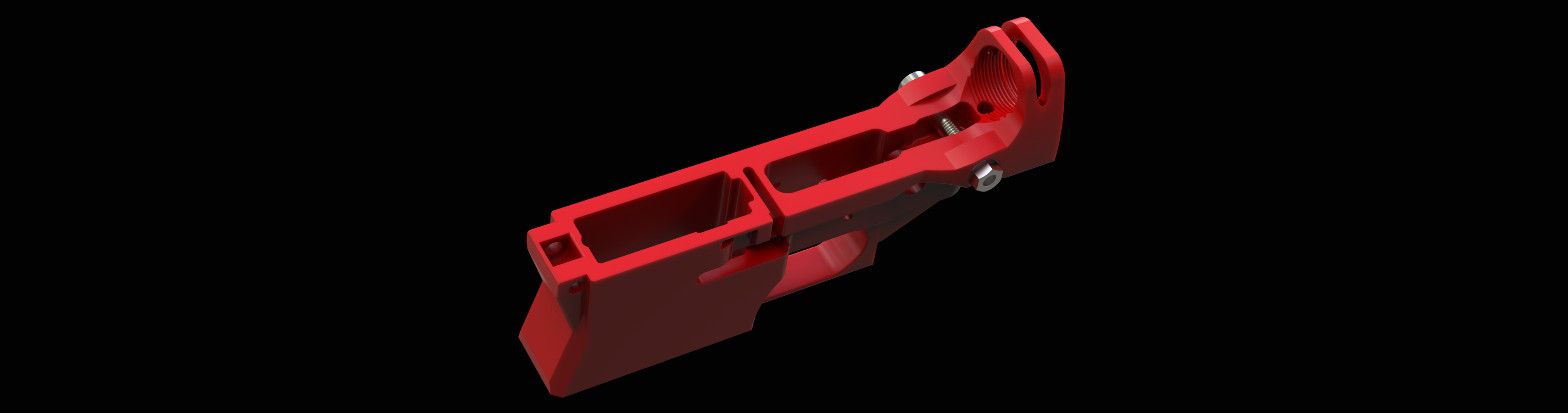 U Bolt Vanguard Printable AR15 Lower Receiver Updated Dimensions DEFCAD