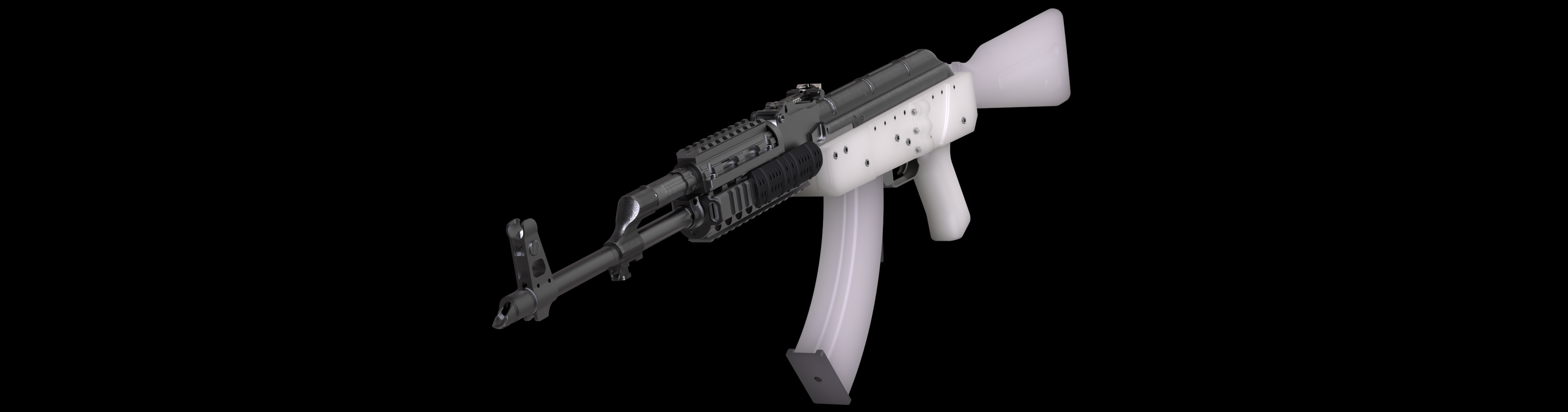 Plastikov 3D Printable AKM Receiver DEFCAD