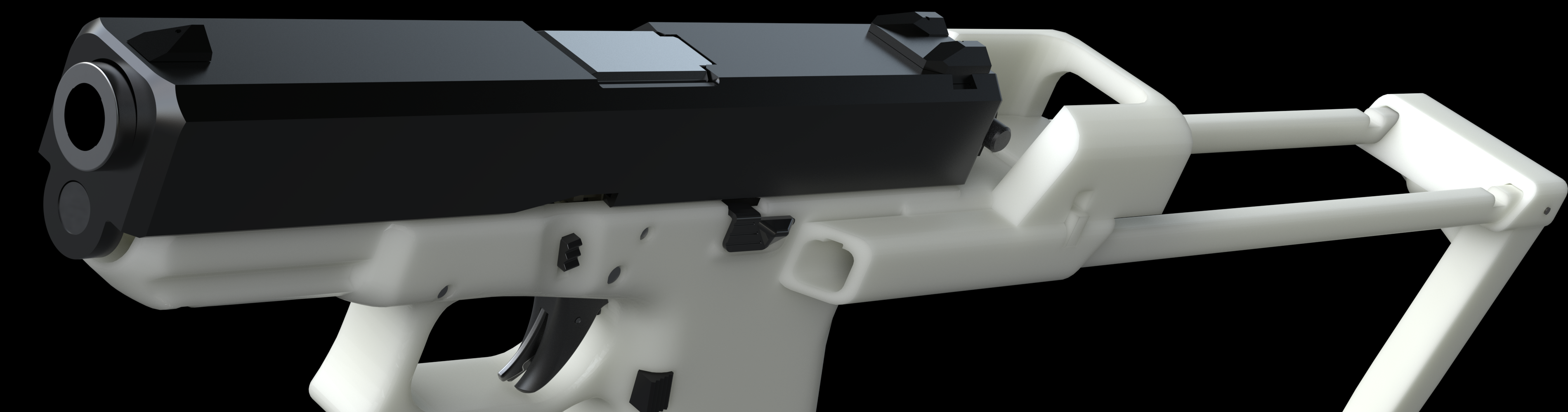 Glock Fusion Frame Brace V3 FDMA 17 2 19 2 DEFCAD Glock Fusion Frame Brace V3 FDMA 17 2 19 2 DEFCAD