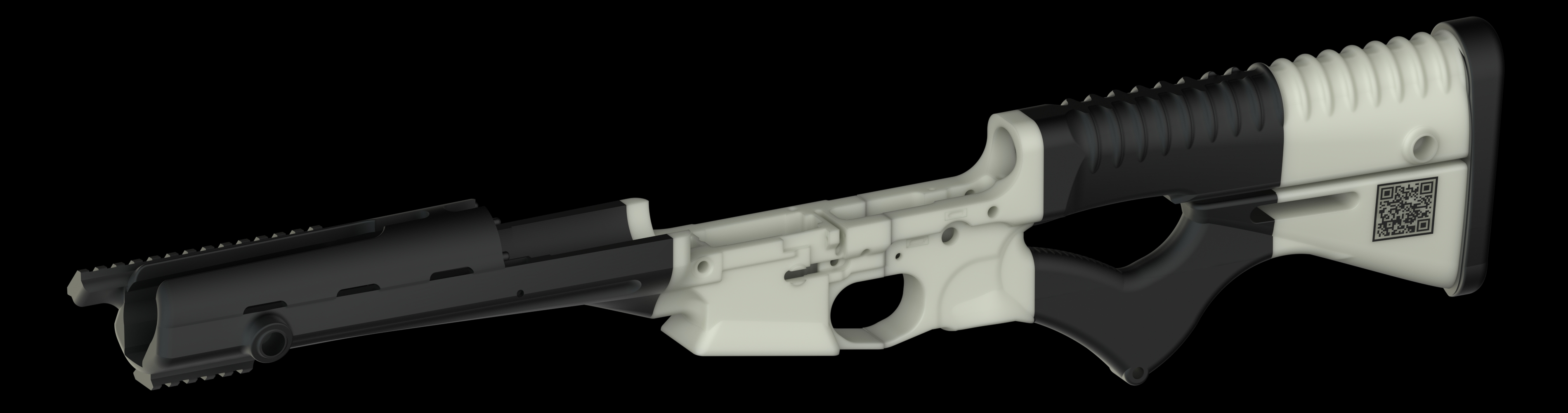3D Printable AR 15 WWSD Lower DEFCAD