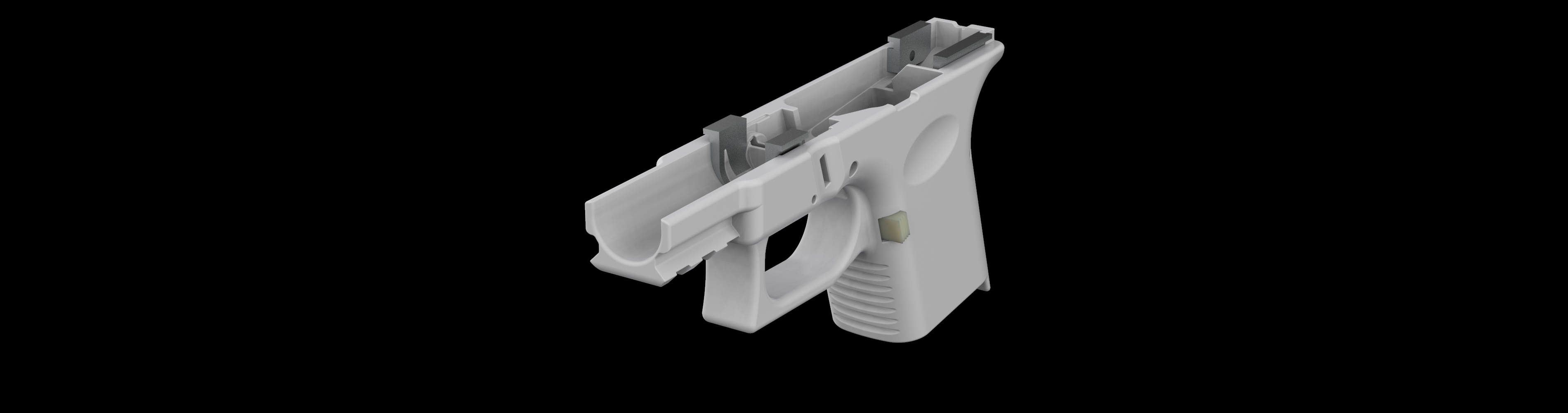 Glock G26 P80 Pistol Frame | DEFCAD