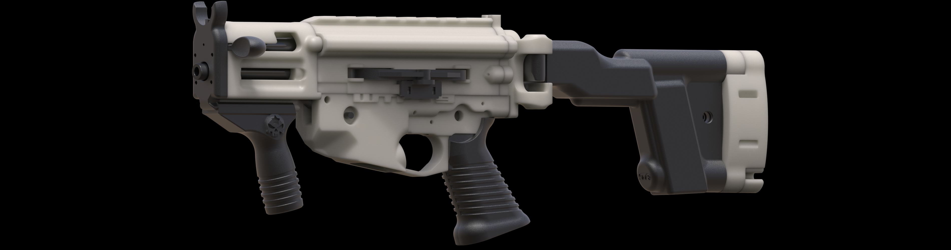 MP5K style foregrip | DEFCAD