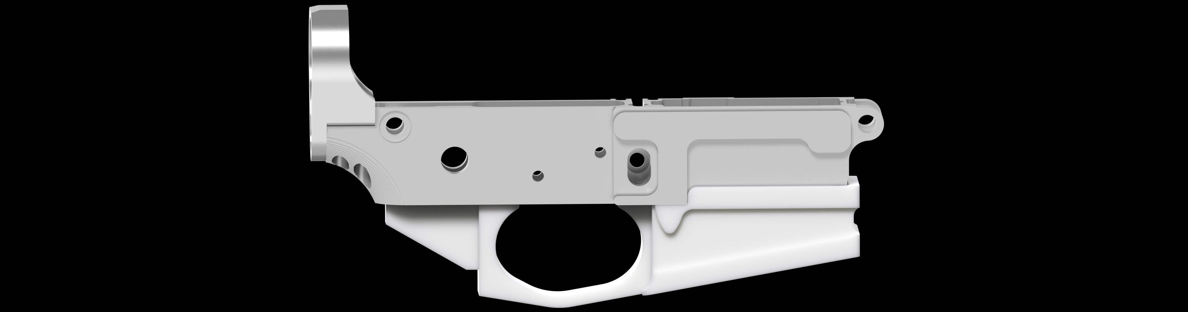 Ghost Gunner Ar-00 Zero Percent Receiver Lower-lower 