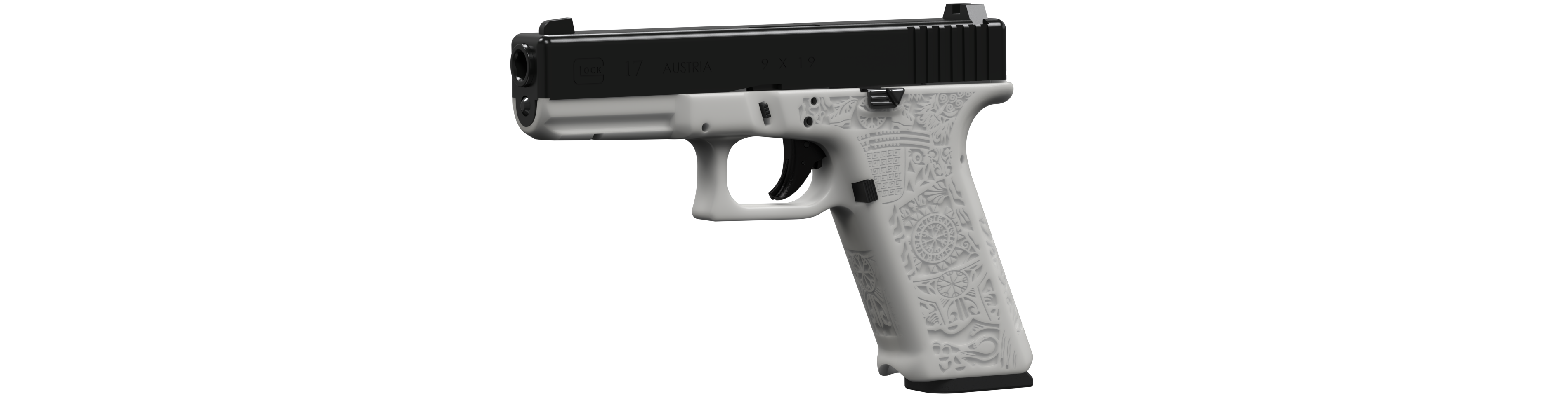 Glock 17 Norse - DEFCAD