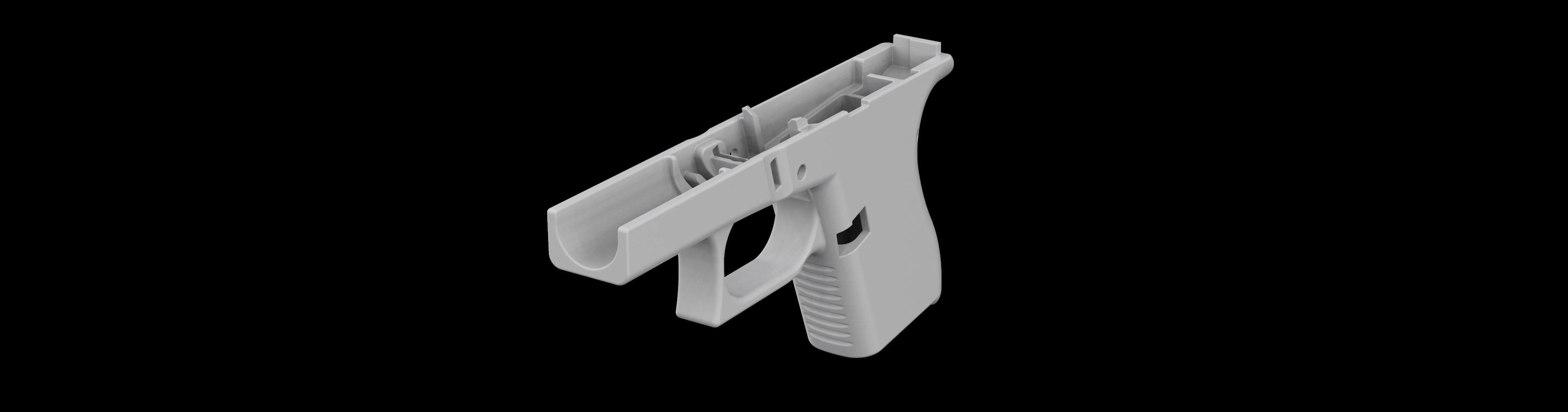 Glock G43 SS80 Pistol Frame | DEFCAD