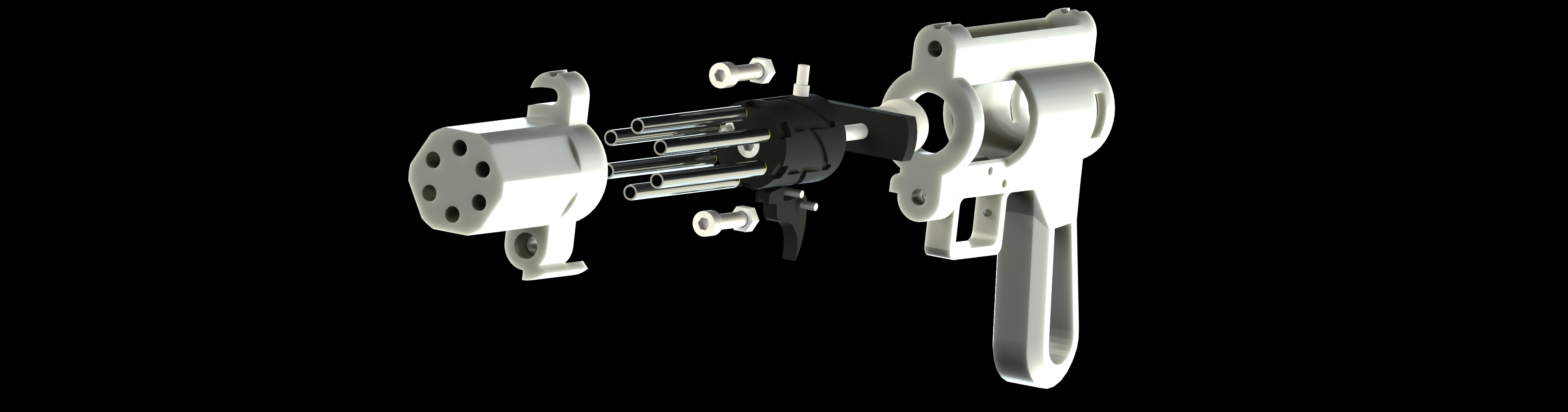 Domination Buster V1 3D Printable Gun DEFCAD