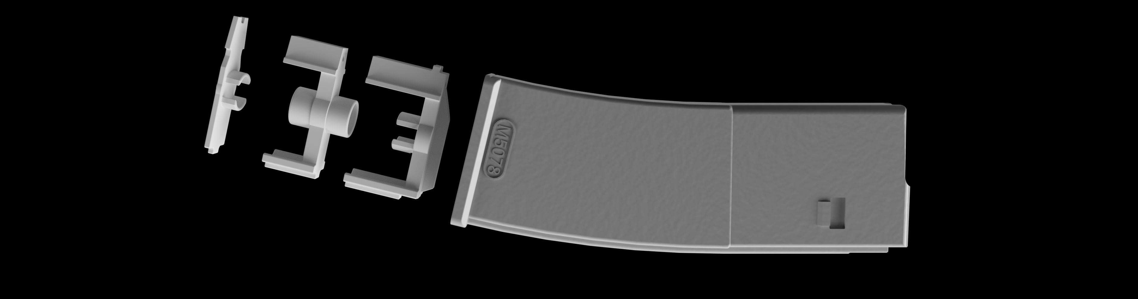 M5078 INSLEE 3D Printable Ar 15 Compatible Magazine DEFCAD