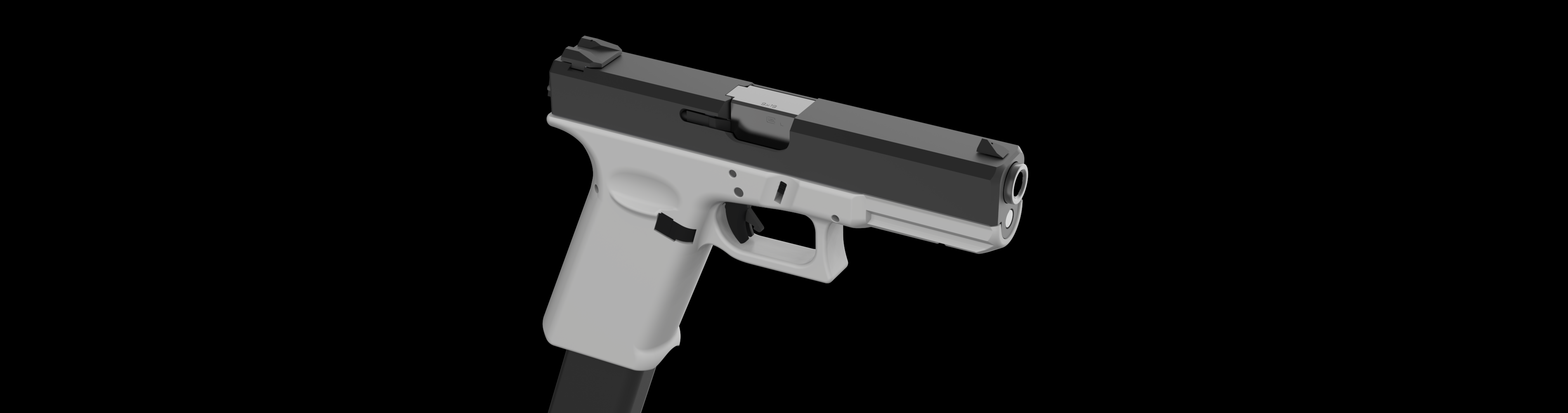 Glock 17 P80 Pistol Frame DEFCAD