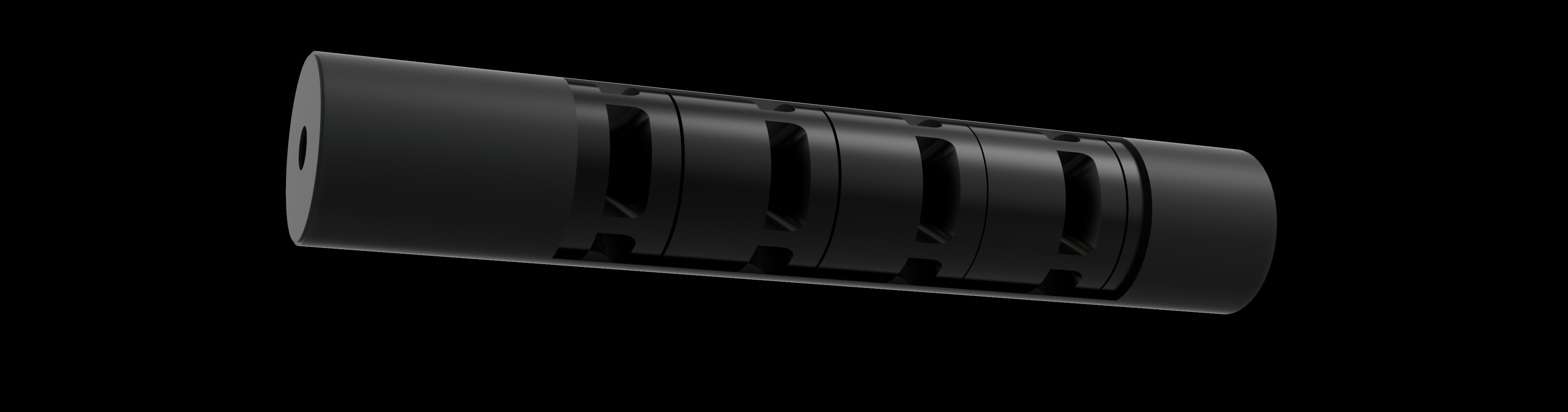 3D printed Fuel Filter Suppressor Baffles DEFCAD