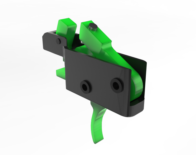 Forced reset trigger. DEFCAD