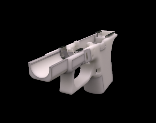 FMDA DD26.2 Revised 3D Printable Glock Frame - DEFCAD